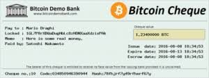 ¿Qué es y para qué sirve el Bitcoin Cheque?